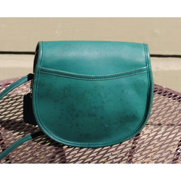 Coach Vintage - Casey Crossbody Bag 9923 in Jade Green, USA 1990s READ - Picture 9 of 15